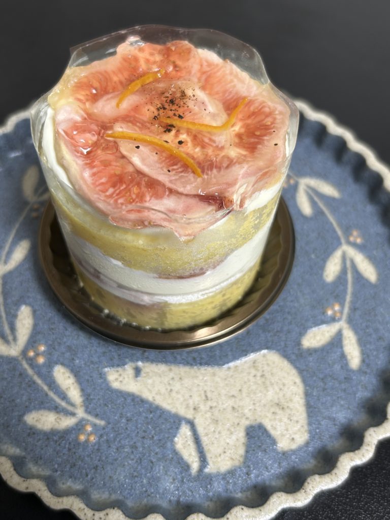 いちじくのショートケーキ