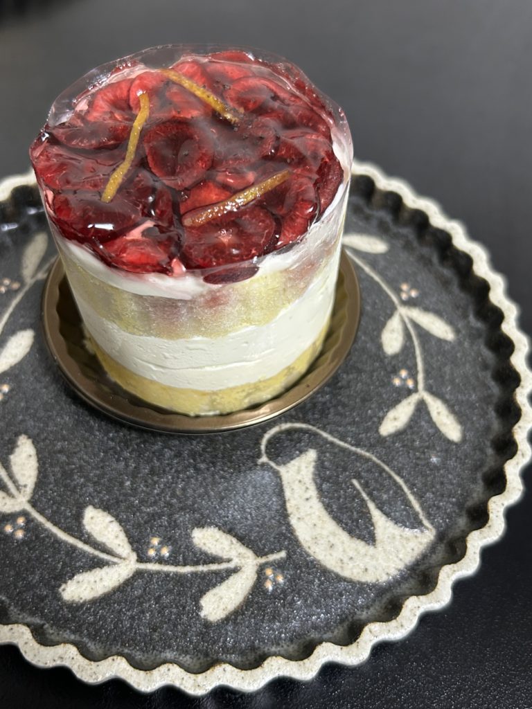 アメリカンチェリーのショートケーキ