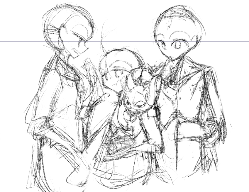 位置や身体のアタリ取り。