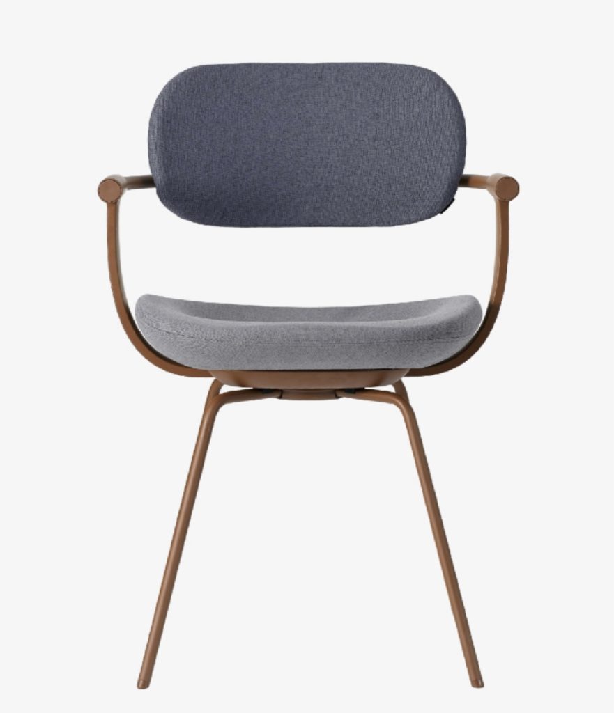 vertebra03組み合わせシミュレーション
足：スチールタイプ
ボディ色：茶色
背もたれ色：紺
座面色：グレー